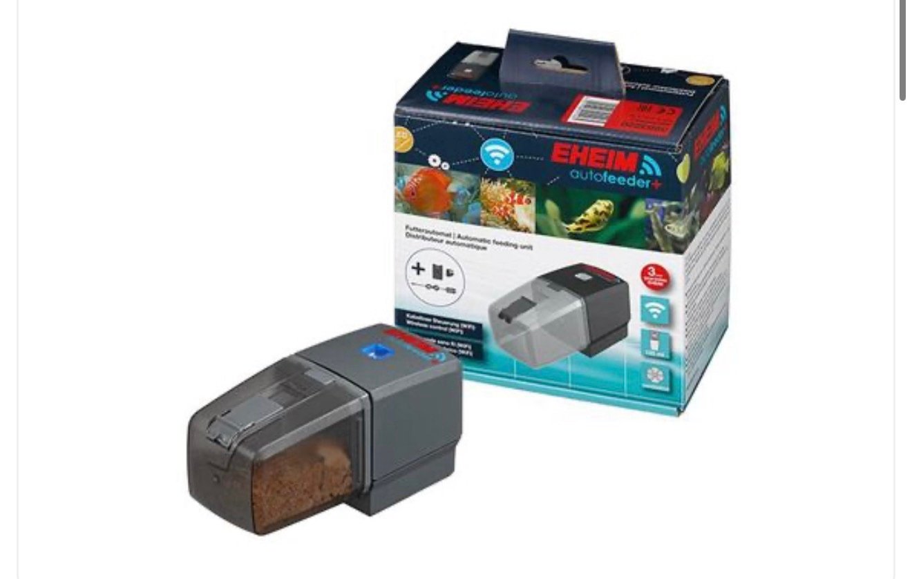 Eheim 3583 Otomatik Wifili Balık Yemleme Makinesi